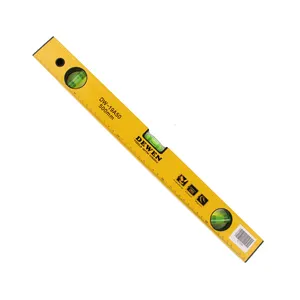 DEWEN China Factory Accuracy Certified Professional Level High Strength Frame 20inch Builders Spirit Level Bubble