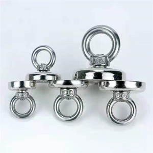 Nouvelle mise à niveau Super fort <span class=keywords><strong>Danone</strong></span> néodyme aimants de pêche ensemble aimant de Pot à trou fraisé avec Kit de boulon à œil avec corde à vendre - Product Image 6