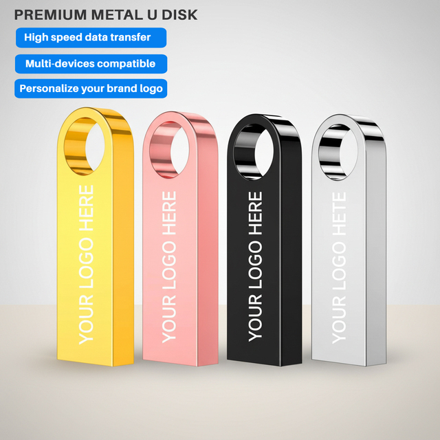Wholesale Gadgets Electronic 2.0 128MB 512MB 1GB 2GB 4GB Metal Usb Pendrive Promotional Gift Flash Drive 8GB Memoria Usb