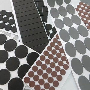Almohadillas Antideslizantes de Silicona Redondas Negras Autoadhesivas, Pegatinas de Silicona Antideslizantes para Soporte de Teléfono, Uso Doméstico - Product Image 3