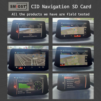 بطاقة ذاكرة SD لتحديث خرائط وبرامج نظام تحديد المواقع العالمي (GPS) من SMIOST لسيارات مرسيدس A218 V7 Africa E Class CLS