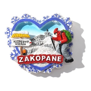 Fabricante YIWU, imán para refrigerador, imán de refrigerador personalizado de Polonia, imán de refrigerador de resina - Product Image 5