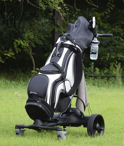 Chariot de golf intelligent pliable à 6 <span class=keywords><strong>roues</strong></span> haut de gamme qui vous suit automatiquement pour le chariot de golf électrique à distance <span class=keywords><strong>Caddy</strong></span> - Product Image 1