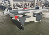 Scie à panneaux coulissante automatique pour le travail du bois, la menuiserie, la découpe de panneaux MDF, du bois et de l'acrylique, avec protection anti-poussière