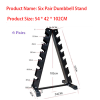 Support de stockage multifonctionnel de support d'haltères de triangle de 10 couches d'équipement de forme physique de gymnase à la maison