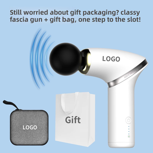 Pistol otot genggam, mesin pemijat jaringan dalam tubuh profesional getaran bisu - Product Image 4