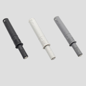 Single Core Tube <b>Rebound</b> Device Short Long Style Plastic Cabinet Door Handle Free Self <b>Rebound</b> Mute Opening Closing - Product Image 1