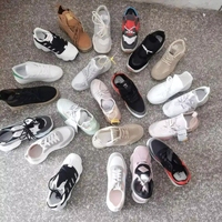 Liquidación de inventario de marcas de calzado deportivo y de baloncesto al por mayor, zapatillas para correr, ropa casual usada