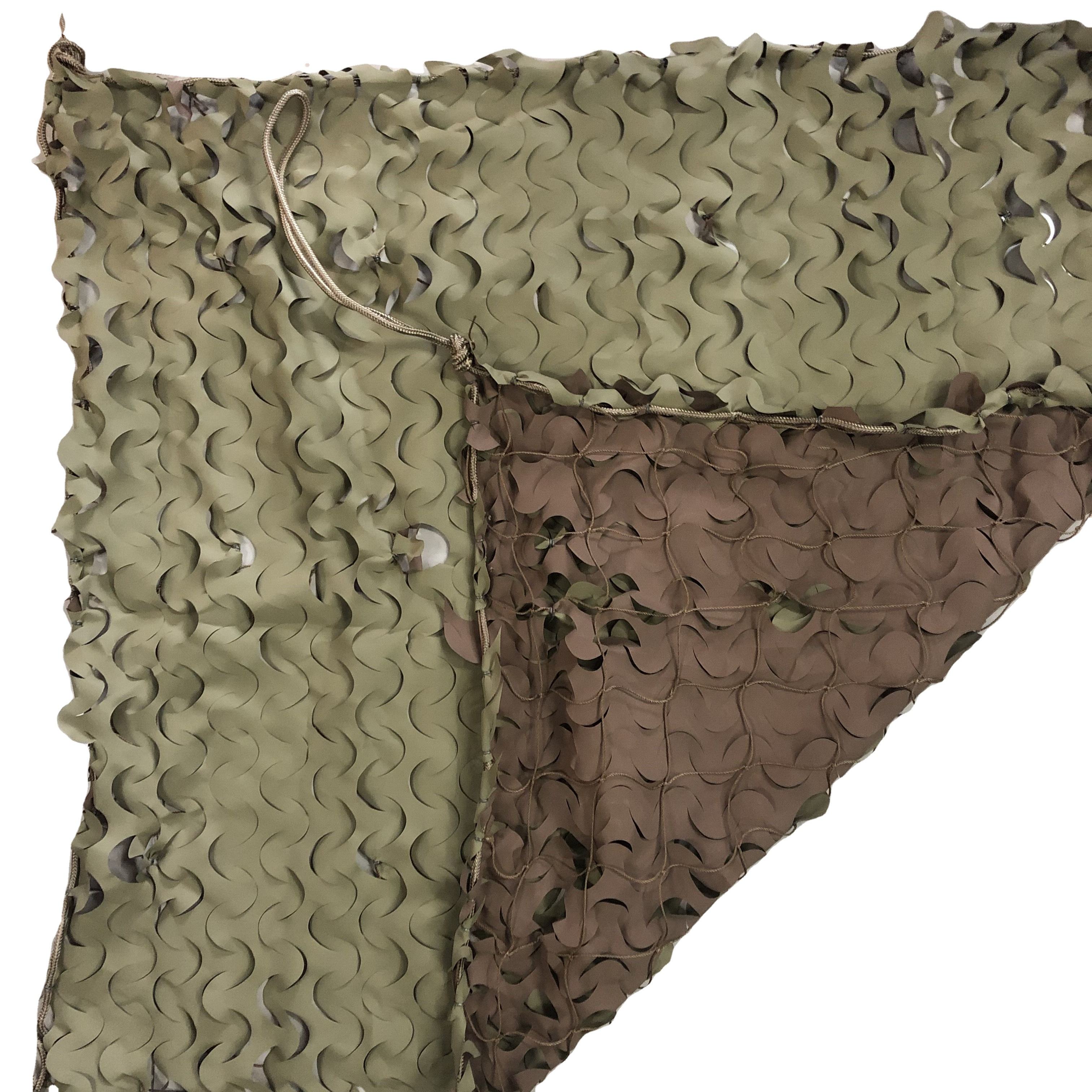 Tarnnetz Braun 6x6m - Camouflage Netz Für Jagd, Camping, Garten Als Sichtschutz