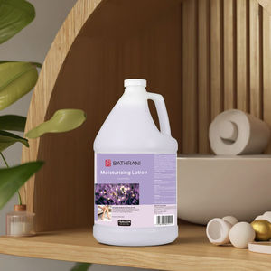 Özel etiket 1 galon Spa deneyimi lavanta kokusu masaj losyonu krem besleyici cilt esneklik artırıcı el nemlendirici - Product Image 2