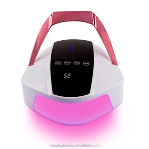 Lampe UV LED sans fil rechargeable haute puissance 96W pour ongles, séchoir professionnel portable en métal pour gel manucure et pédicure, outil de salon - Product Image 3