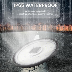 재고 무료 배송 2 개/판지 6500k 100W 150W 200W 300W ufo <span class=keywords><strong>led</strong></span> 하이 베이 라이트 1.5m AWG 케이블 플러그 - Product Image 6