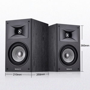 100W 6.5 Inch Bookshelf <b>Speakers</b> Wooden Monitor 1 Tweeter Home System Music Sound <b>Amplifiers</b> <b>Speaker</b> S605 6.5 Inch Bookshelf Spe - Product Image 2