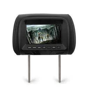 7" inch HD TFT LCD Car Universal AV Headrest Monitor