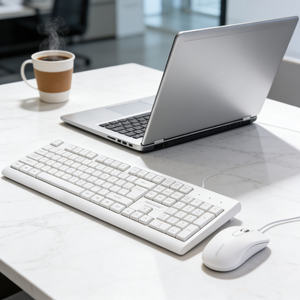 Ensemble clavier et souris ergonomique ultra-fin Sunrose <span class=keywords><strong>T12s</strong></span> filaire pour jeux, 104 touches, pleine taille, plug-and-play, pour PC/ordinateurs portables, en stock - Product Image 6