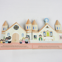 Impresión de Libros de Cartón Personalizados con Papel Recubierto de Alta Calidad para la Educación Infantil