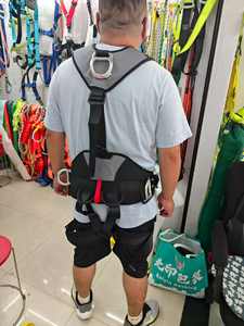 高耐荷重五点式全身安全帯、登山・クライミング・救助用落下防止装置 - Product Image 4