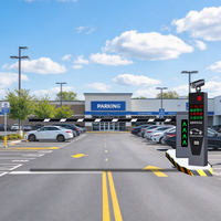 Système intelligent de contrôle de véhicules sans surveillance par reconnaissance de plaques d'immatriculation DC pour parcs industriels