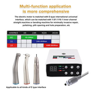 Motor Dental elektrik, Motor kecepatan tinggi mikro tanpa sikat gigi elektrik konversi Gratis 3 model untuk operasi gigi - Product Image 2