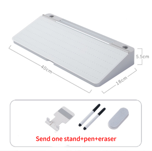 Chất lượng hàng đầu kính khô xóa máy tính bàn Pad Máy tính để bàn kính bảng với tổ chức - Product Image 1