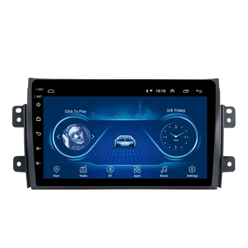 Kirinavi WC-SS8081 Android 10.0 9 Polegada touch screen GPS de rádio do carro para suzuki sx4 2006 2012 sistema multimídia wifi 4G BT Carplay