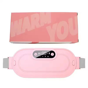 Tappetino riscaldante mestruale portatile Cordless Display digitale massaggio riscaldante veloce per <span class=keywords><strong>donne</strong></span> fascia vita avvolgente cintura corpo sollievo dal dolore - Product Image 5