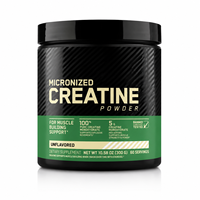 Créatine monohydrate micronisée en poudre, marque privée, 100% pure, sans arôme, complément nutritionnel sportif pour la musculation, OEM/ODM