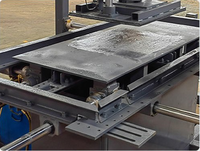 Ligne de production de recyclage de panneaux à double vitrage avec composants principaux Moteur et moteur Machine de démontage de panneaux solaires