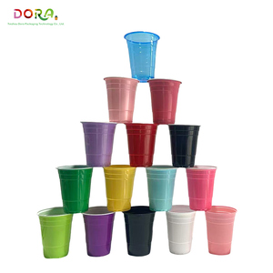 Vasos Desechables de PP <span class=keywords><strong>Dora</strong></span> de 8oz, 12oz y 16oz para Bebidas de Fiesta, Paquete de 100 Unidades, Logotipo y Colores Personalizados, Venta al Por Mayor - Product Image 1