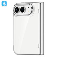 Nouvelle Arrivée - Étui de Téléphone de Luxe pour iPhone Duo avec Écran de Confidentialité en Série Électroplaquée