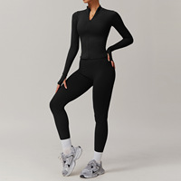 Ensemble de Sport Yoga 3 Pièces pour Femme, Sexy, Dos Nu, Athlétique, Excellente Matière Respirante et Séchage Rapide, Décontracté, Remonte-Hanches