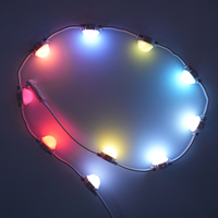 Luces LED Puntuales XQD de Alto Brillo, Resistentes al Agua IP67, RGB Multicolor, CRI 90, para Iluminación de Paisajes Exteriores y Parques Temáticos