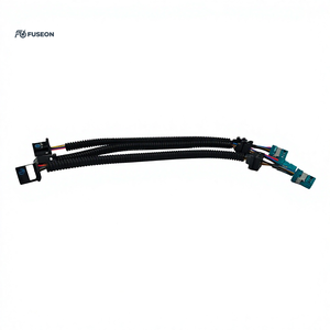 Faisceau de câblage de relais automobile avec connecteur de verrouillage court noir de type Y, faisceau de câblage personnalisé OEM 12V 24V - Product Image 2