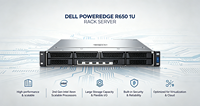 Server Rack 1U PowerEdge R650 Usato e Ricondizionato Disponibile con Consegna Rapida, Server Aziendale