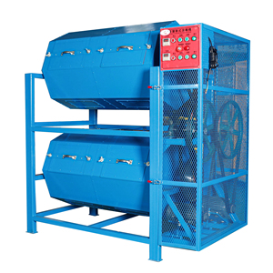 Endüstriyel döner kaya Tumbler varil parlatma titreşimli döner bitirme taşlama makinesi ile Motor dişli rulman 380V 0.75kW - Product Image 6
