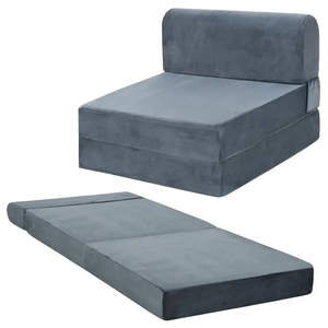 Espuma de alta densidad Certi plegable certificada por la marca Certi, funda lavable para sofá, cama de invitados, alfombrilla de espuma triple <span class=keywords><strong>Futu</strong></span> - Product Image 2