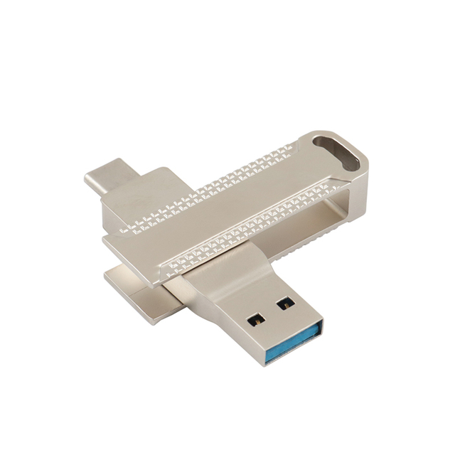 2TB OTG Metal Pendrive 1TB 512GB 256GB 128GB 64GB 32GB 16GB Type-c Usb Dual Pendrive OTG USB Flash Drive Pendrive
