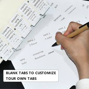 Pestañas bíblicas laminadas <span class=keywords><strong>de</strong></span> fábrica para estudiar Pestañas bíblicas católicas para mujeres - Product Image 5