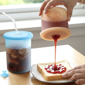 Contenitori per Alimenti in Silicone di Grado Commerciale a Prova di Perdite con Coperchi Ermetici, Adatti per Congelatore e Frigorifero, per Ristoranti e Catering - Product Image 5