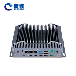 คอมพิวเตอร์อุตสาหกรรมขนาดเล็ก รุ่น Factory 12th Gen N305 N100 N150 แบบไม่มีพัดลม 3 LAN RJ45 POE 6Com 2*DDR5 CAN X86  ขนาดกะทัดรัด  N-B - Product Image 3
