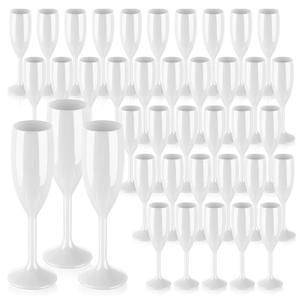 工場直販 カスタムロゴ入り 高級プラスチック製 高脚赤ワイングラス - クラシックデザイン 環境に優しく再利用可能 パーティー用 - Product Image 4