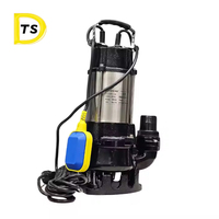 Pompe à eau submersible pour eaux usées 220v à haut débit de haute qualité avec lame de coupe