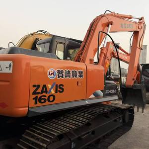 Excavadora Usada Original Japonesa Hitachi ZX160, Excavadoras de Orugas Usadas ZX60, 70, 120, 130, 160, 200, 210, 240, Maquinaria de Construcción - Product Image 2