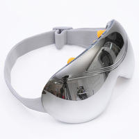 Masseur oculaire intelligent 4D avec pression de pétrissage, chaleur et refroidissement, ajustement confortable, vibration Bluetooth, compression par pression d'air pour massage des yeux