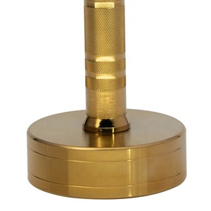 Mancuerna de Alta Resistencia de <span class=keywords><strong>7.5</strong></span> <span class=keywords><strong>kg</strong></span>, Forma Redonda con Acabado en Oro Titanio para un Rendimiento Confiable en el Gimnasio - Product Image 4