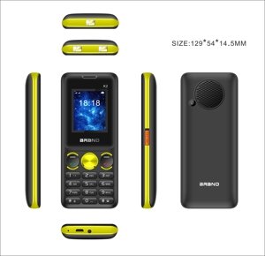 Telefone Mini Bar Mais Barato com Tela de 1,77 polegadas, Celulares Móveis 2G GSM Dual SIM, Design Similar ao Tecno e <span class=keywords><strong>Itel</strong></span>, Telefone SOS para Idosos - Product Image 3