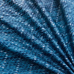 <strong>Ombre</strong> Blue Beige Geometric Textured Cotton <strong>Bedding</strong> Set Luxury Cotton Duvet Cover Printed Quilt Cover Soft Cotton Bed Sheet Set - Product Image 6