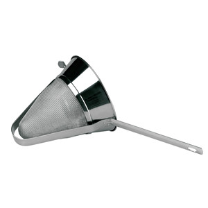 Colino cinese in rete rinforzata con manico lungo per uso in cucina - Product Image 1
