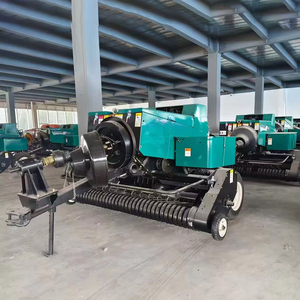 Presse à balles carrées à faible consommation pour ensilage, petite presse à balles <span class=keywords><strong>de</strong></span> foin, vente directe usine, agriculture - Product Image 6