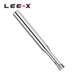 Sistema Métrico HRC55 M1.6 M1.8 M2 M2.2 M2.5 <span class=keywords><strong>M3</strong></span> <span class=keywords><strong>M3</strong></span>.5 M4, máquina de extremo de hilo de carburo de tres dientes para aluminio - Product Image 2
